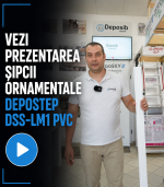Sipca ornamentala scara pod Depostep DSS-LM1 PVC - imagine 3
