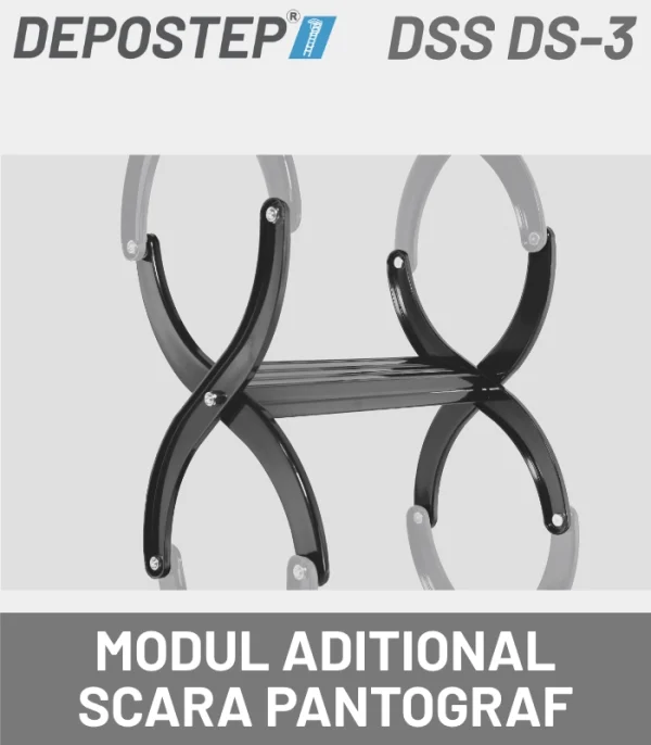 modul extensie scara pod pantograf depostep dss ds-3