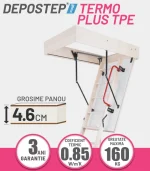 scara pod din lemn depostep termo plus tpe