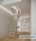 scara pod din lemn depostep termo plus tpe